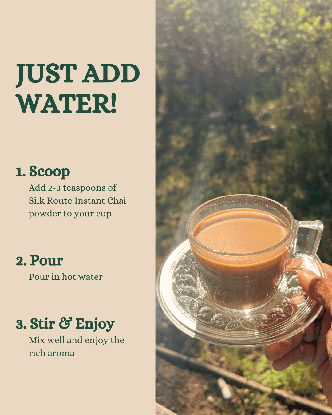 Instant Kardemomme Chai