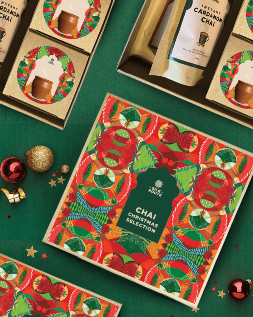 Silk Route Chai Christmas Selection : Silk Route x Luciana Amado