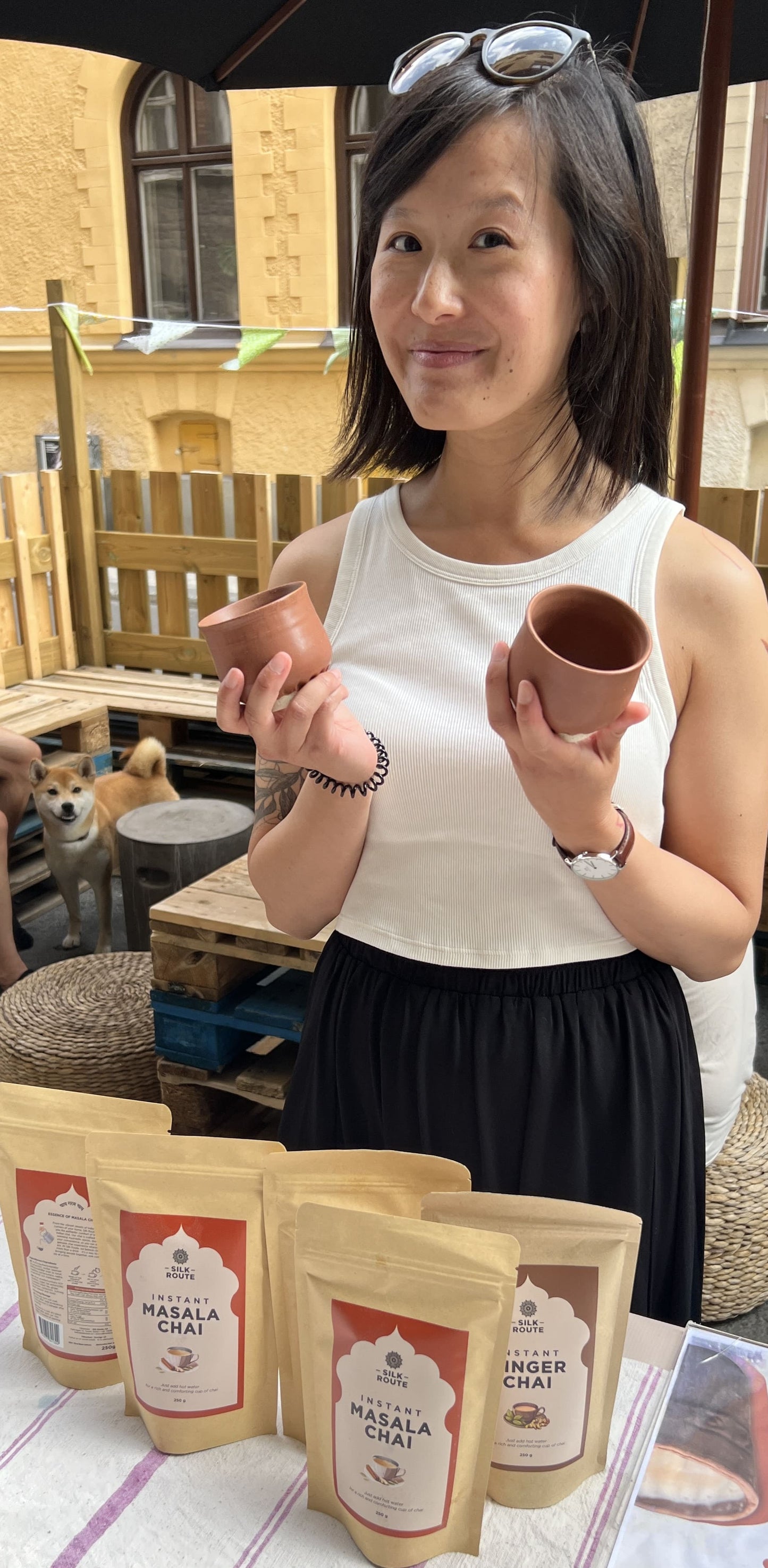 LIMITED EDITION Mugs :  JShi Ceramics x Silk Route
