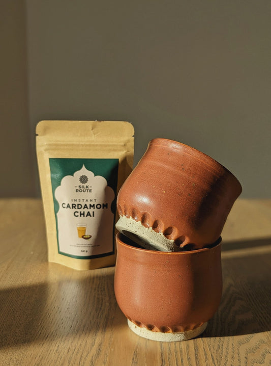 LIMITED EDITION Mugs :  JShi Ceramics x Silk Route