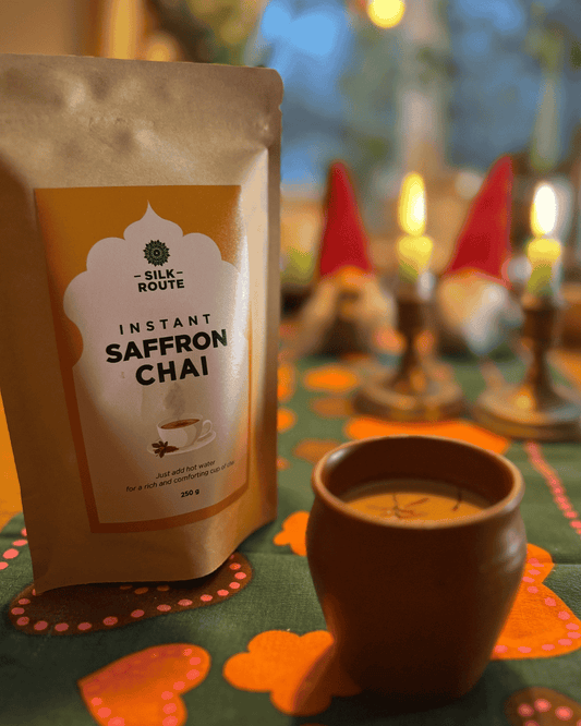 Instant Saffron Chai | Christmas Edition