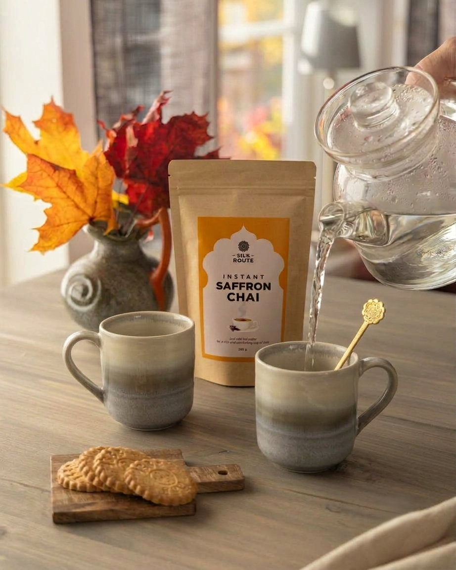 Instant Saffron Chai